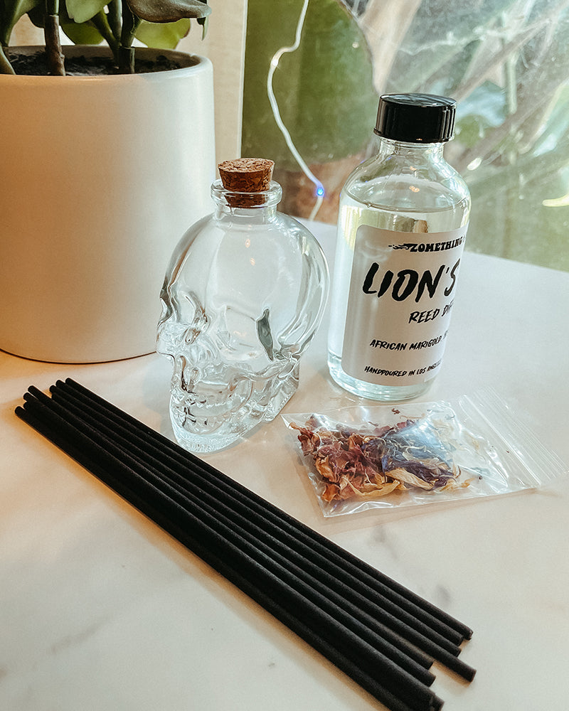 Small Skull Reed Diffuser