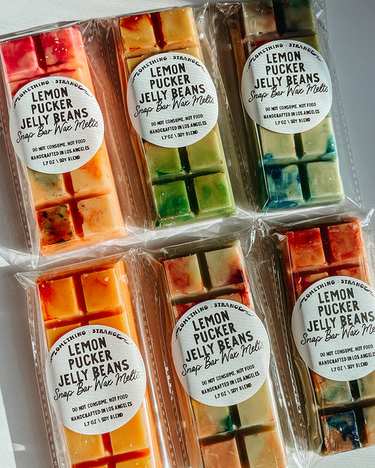 Lemon Pucker Jelly Beans Snap Bar Wax Melt