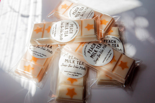 Peach Milk Tea Snap Bar